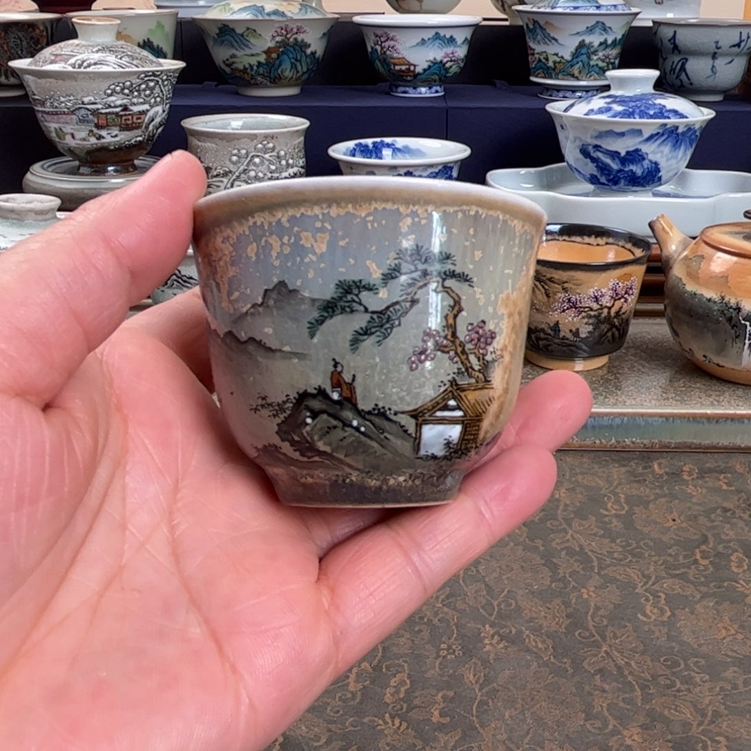 杯子瓷我们观山观水观自在