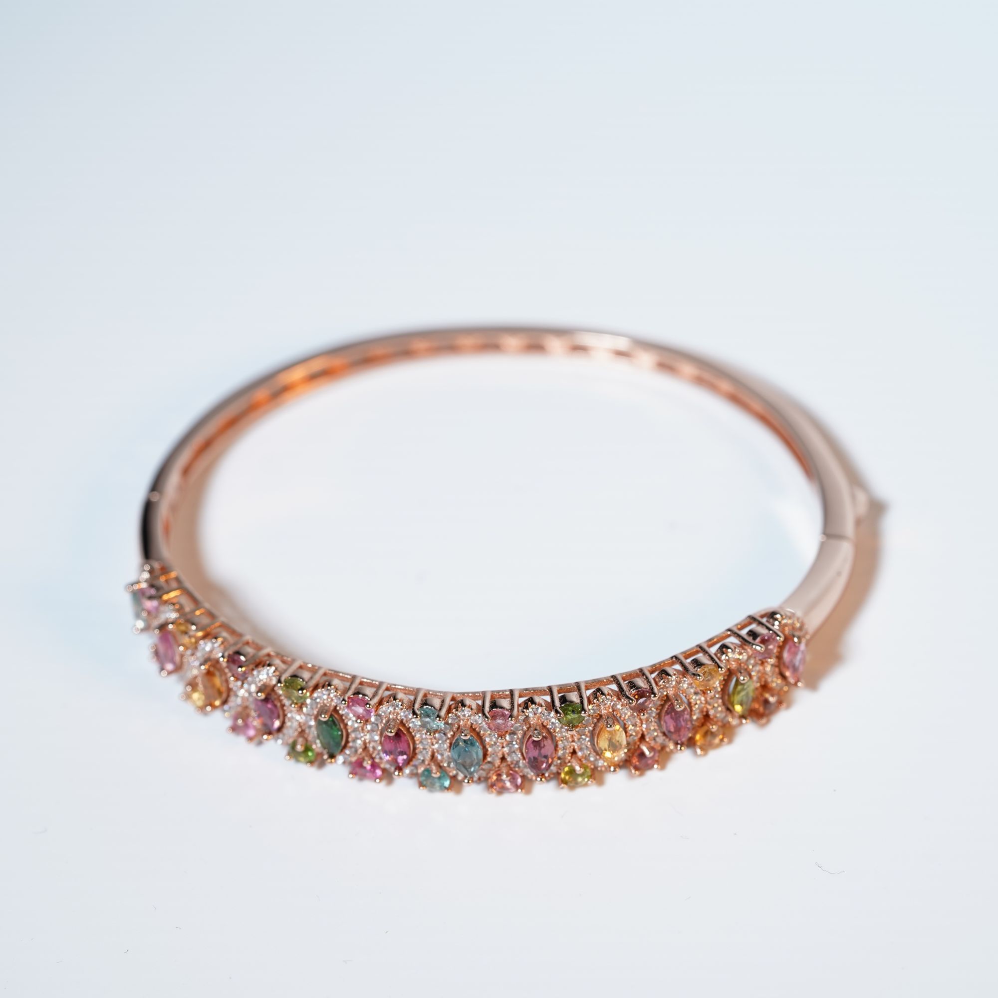 JSBXZ0359碧玺手镯（15分左右）