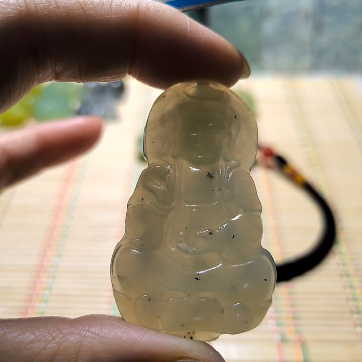 岫玉吊坠(不含链)未镶嵌平****3