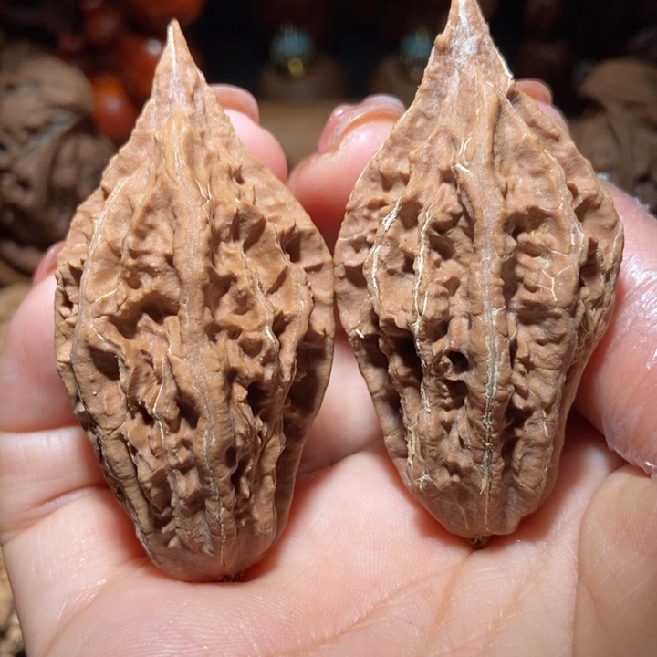 把件文玩核桃东北楸子小雪14