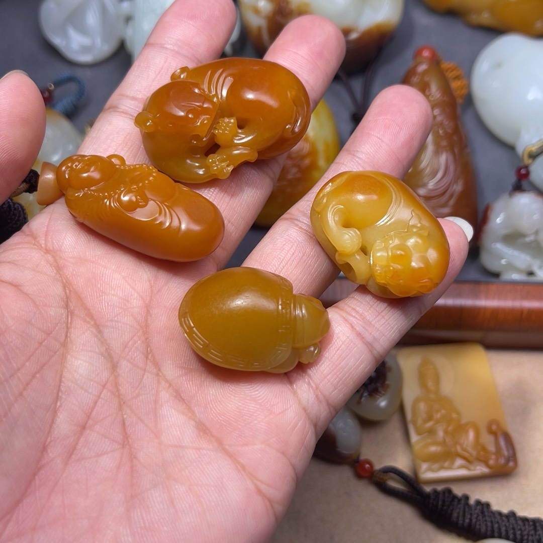 和田玉挂件未镶嵌永***远