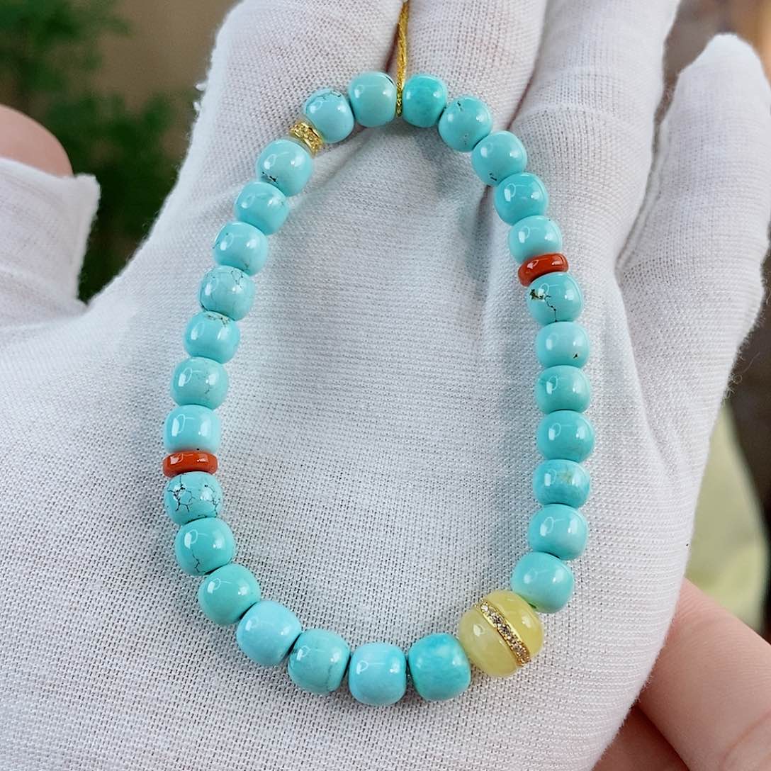 未镶嵌绿松石珠宝奇石