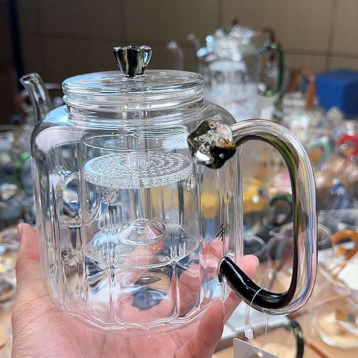 禾器凤尾青绿莲君壶一体式内胆