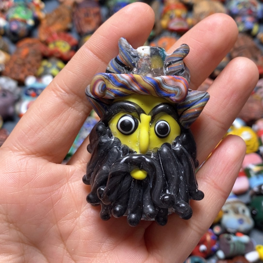 琉璃颈饰印度尼西亚海盗