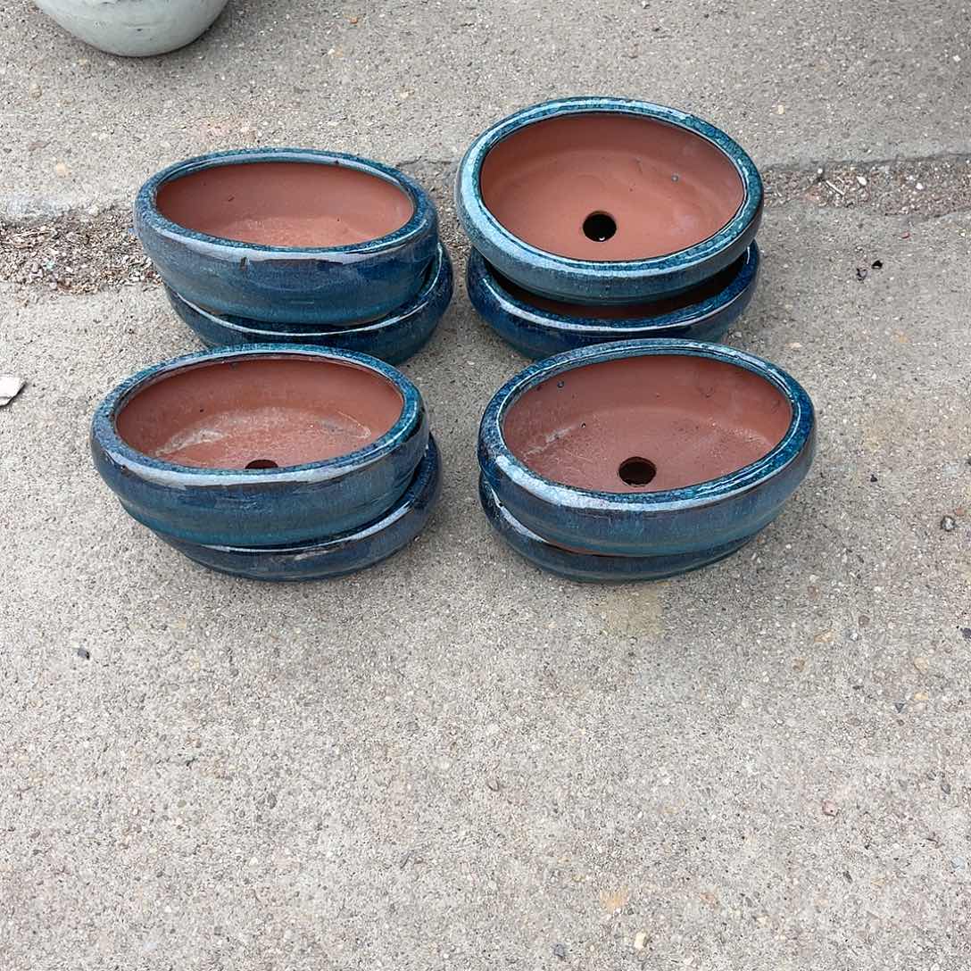 红陶杨杨花盆0225-1156