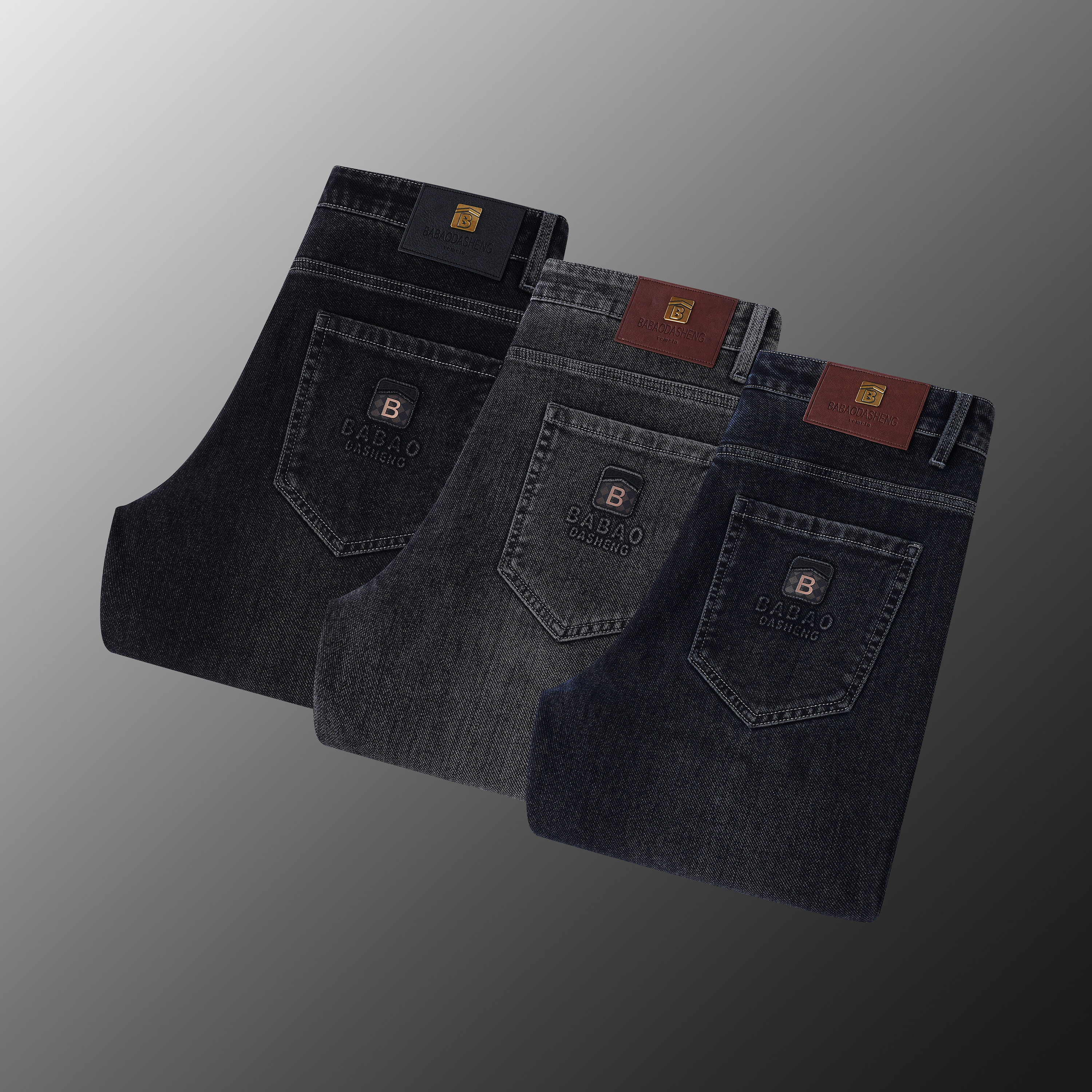 男士巴家专柜正品最新款牛仔-29888