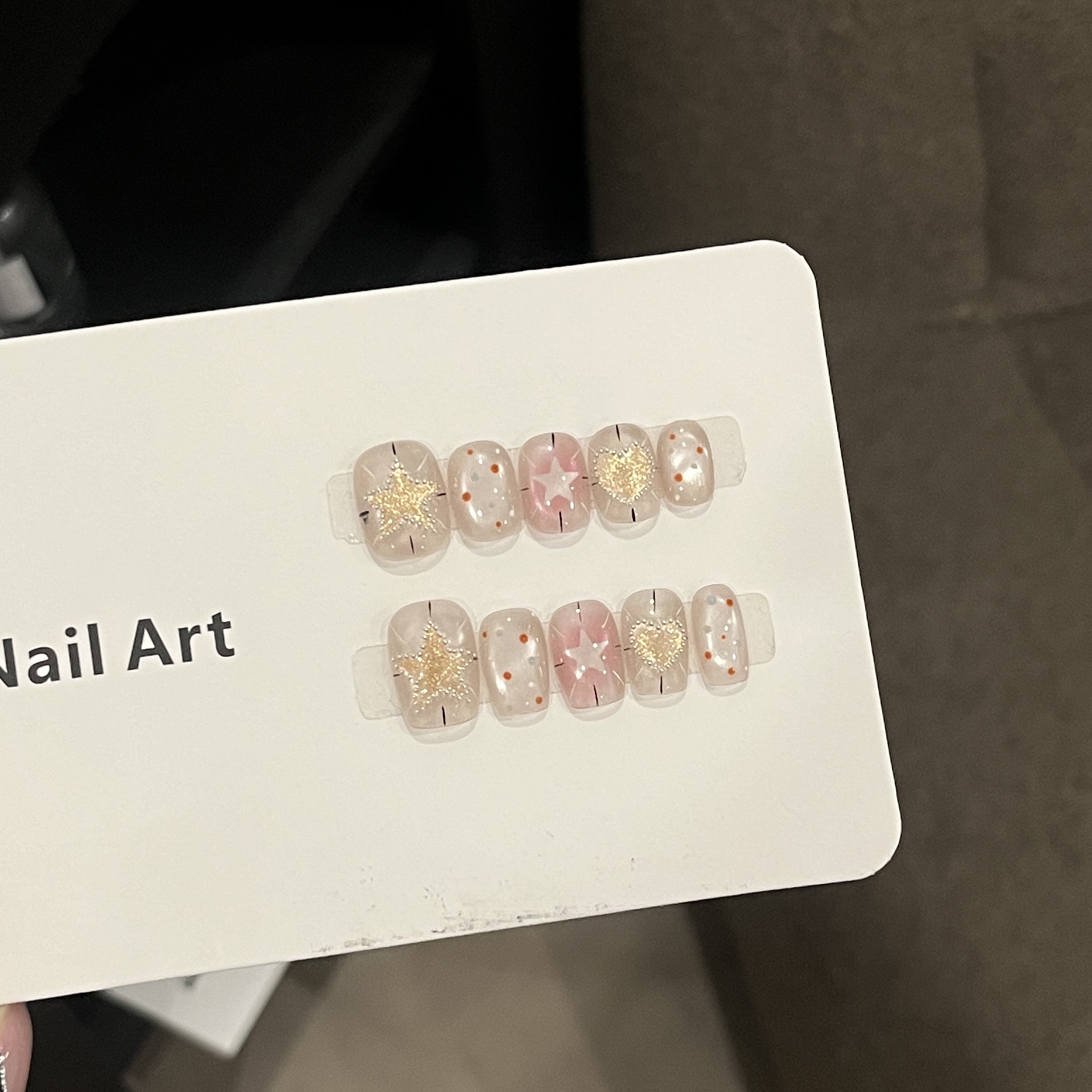 【星光镜】美甲2026最火爆款秋冬高级感美甲款式纯手工质感美甲短款