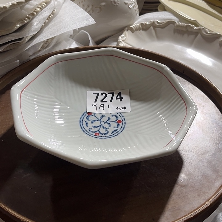 瓷微瑕外贸餐具7274