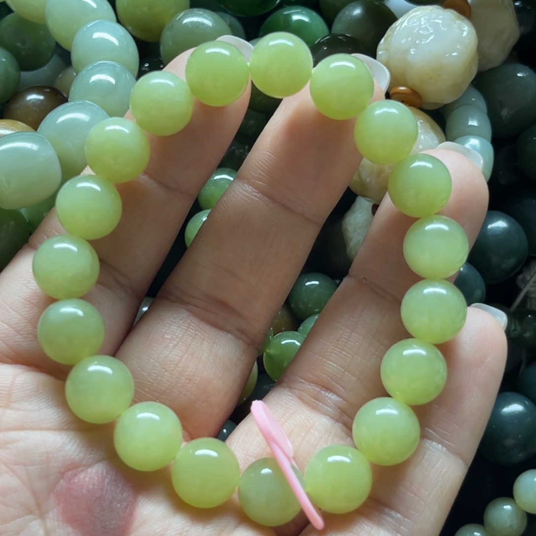 和田玉手链未镶嵌