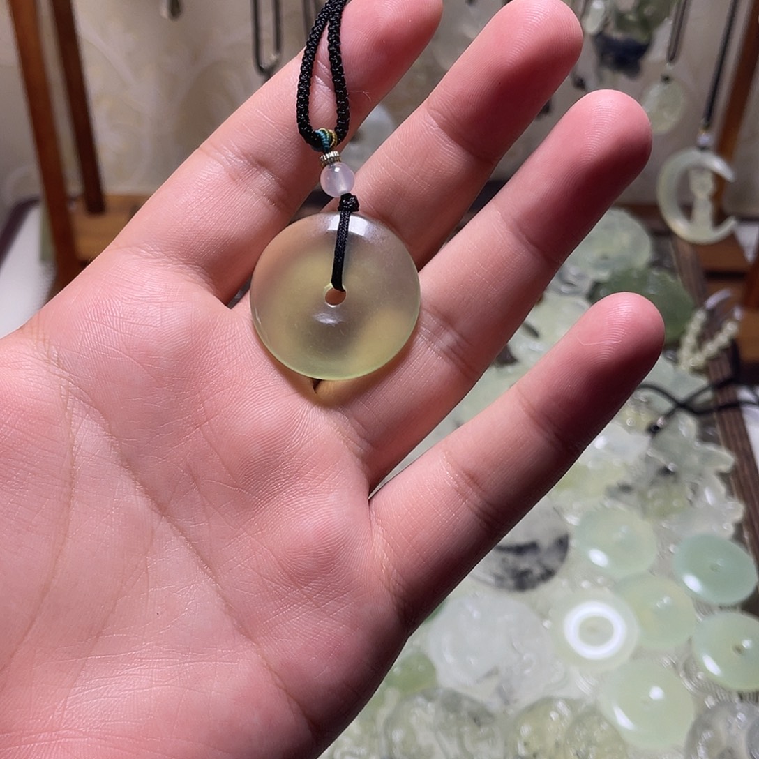 合金蛇纹石玉手链