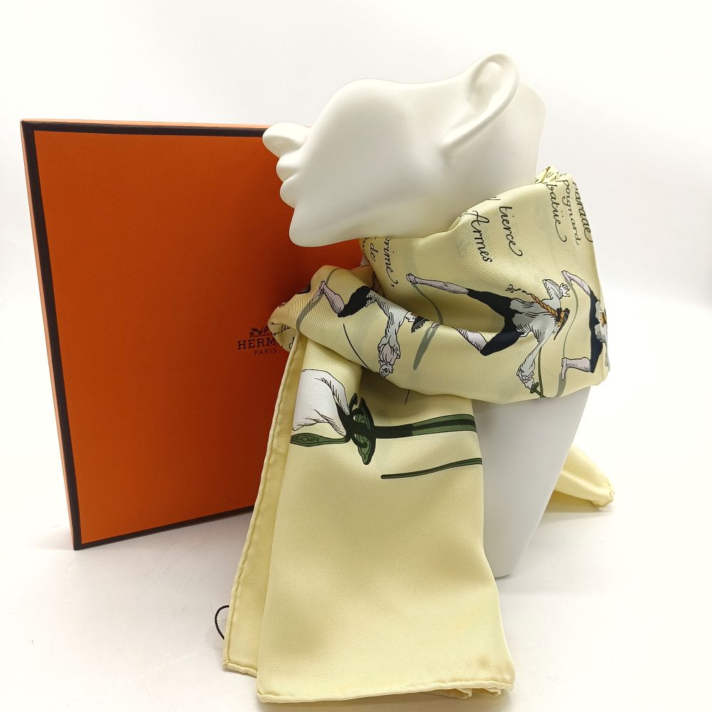 元品奢选/95新/爱马仕/丝巾/SN-X513599