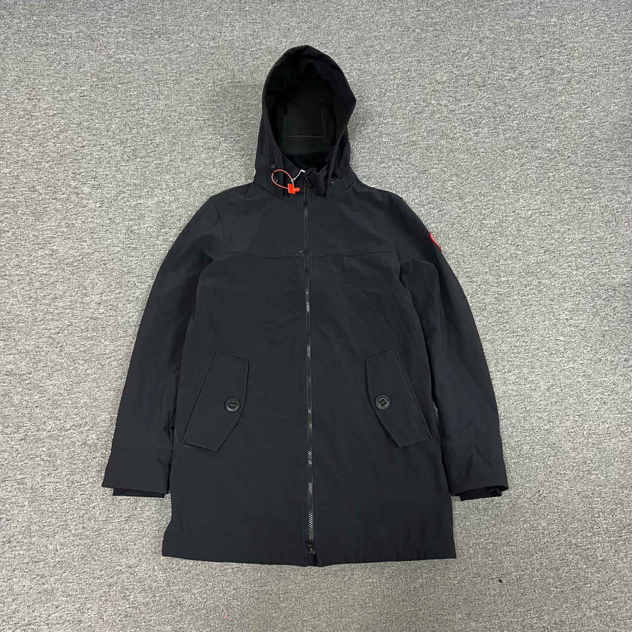 Canada goose 加拿大鹅 黑色长款冲锋衣