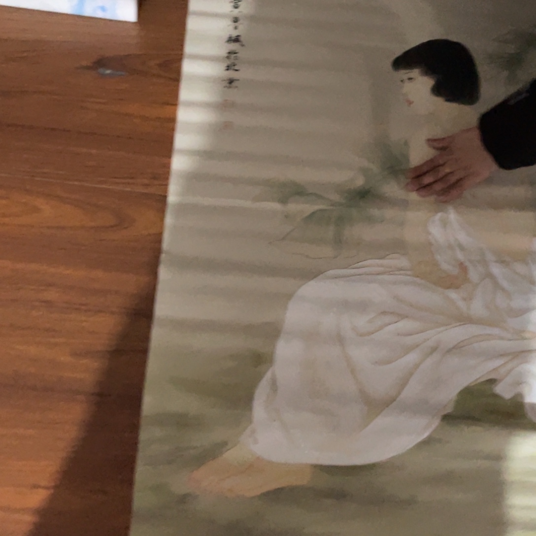 国画纯手绘的山水花鸟