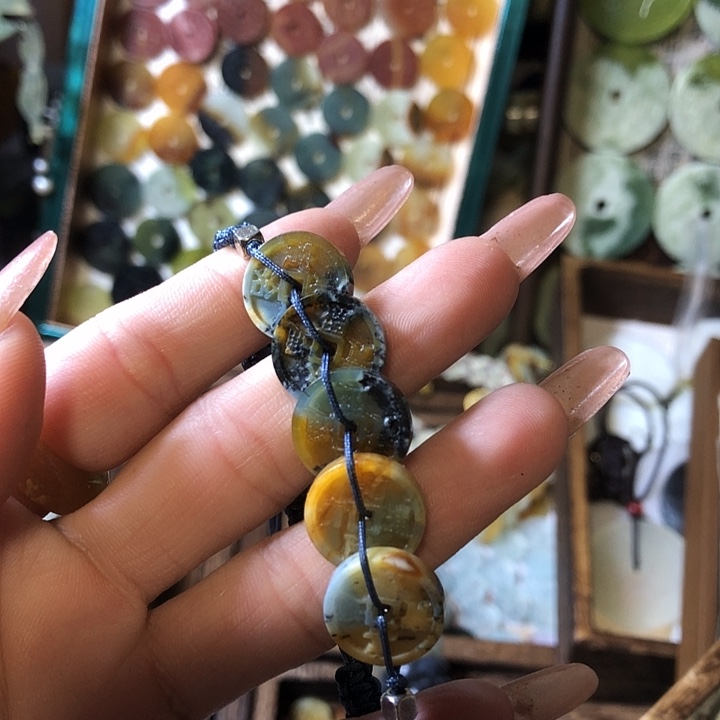 岫玉岫玉手链未镶嵌