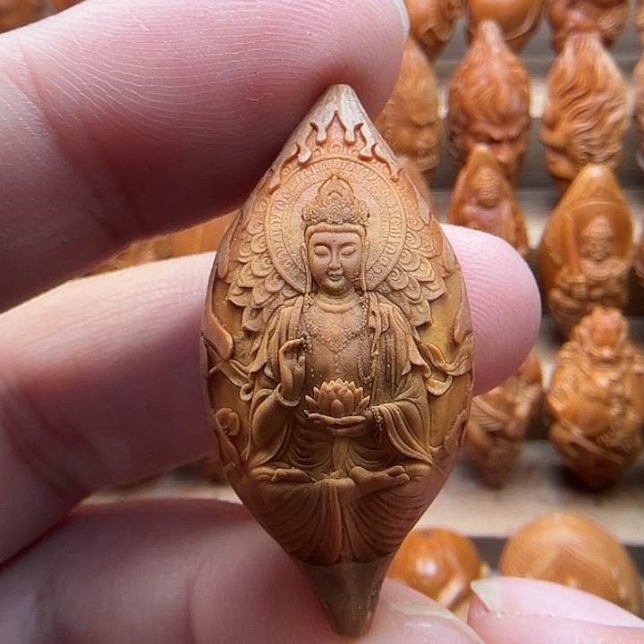 吊坠橄榄核20福利观音