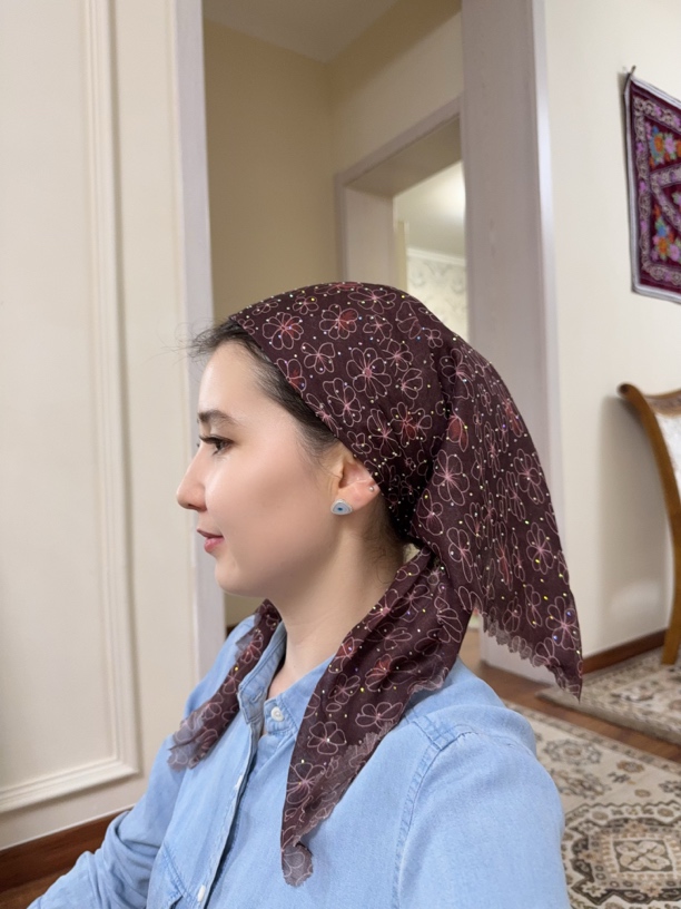 个性百搭款棉质头巾