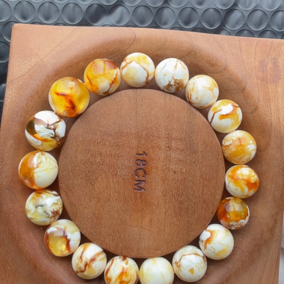 琥珀裸石未镶嵌琥珀蜜蜡