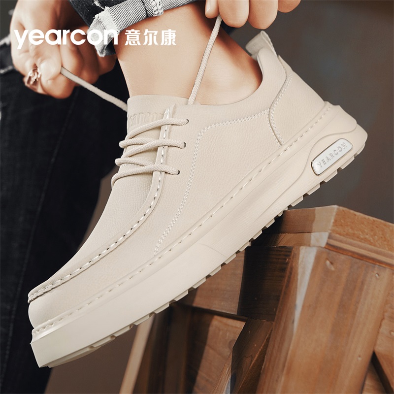 YEARCON/意尔康男鞋2025夏季新款时尚百搭潮流男士软底轻便透气鞋