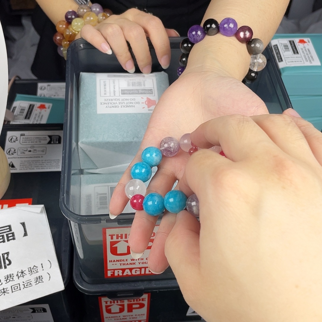 手链银S925镶嵌水晶