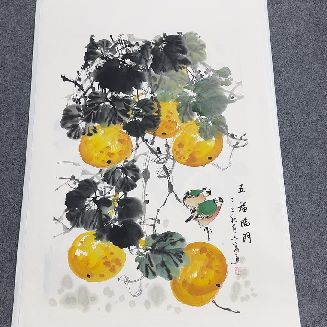 国画68*45纯手绘刘亦凌