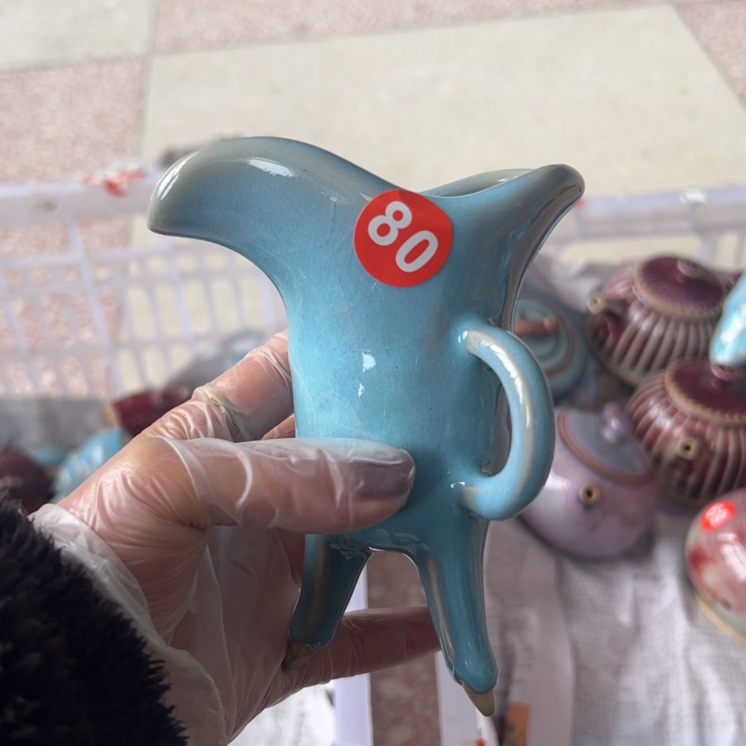 摆件郑家钧窑摆件