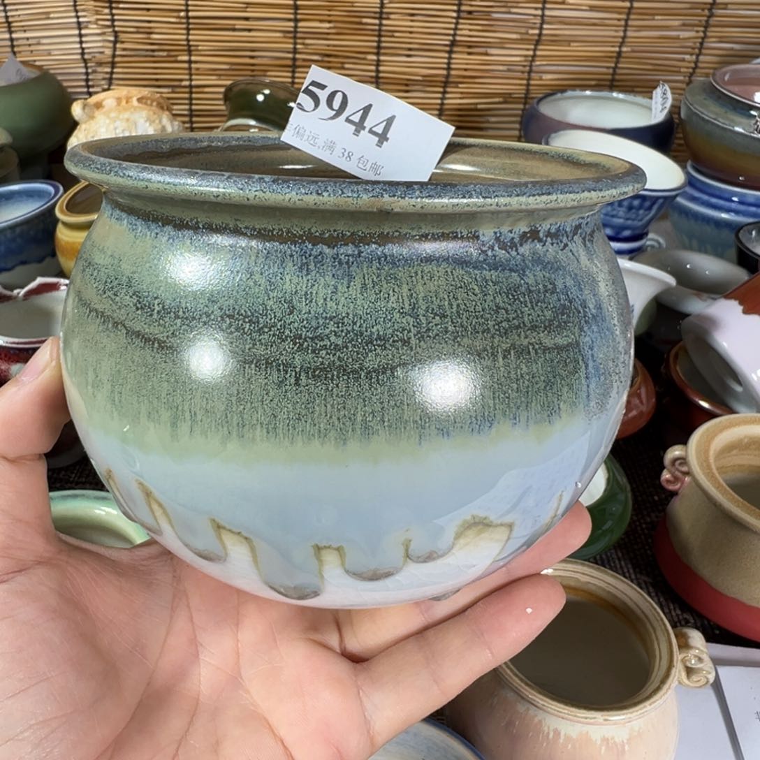 红陶口9高9。景德镇