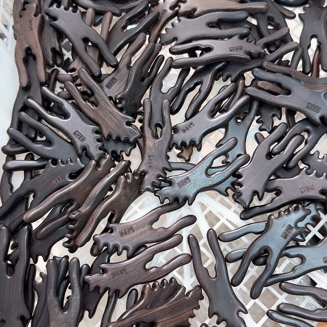 紫光檀耳朵放松工具瑕疵