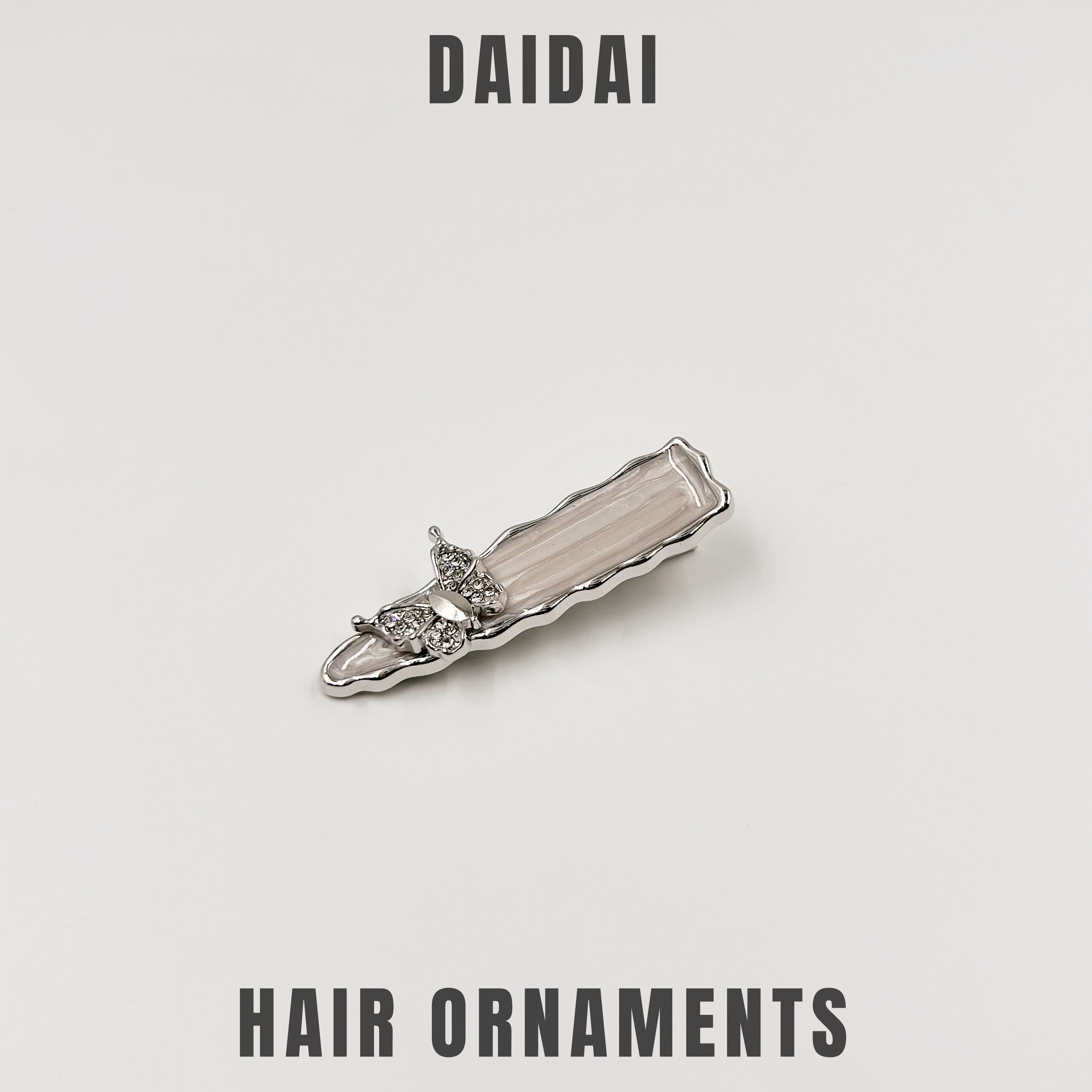 【夏日限定】轻奢设计款6634 贝壳合金鸭嘴夹