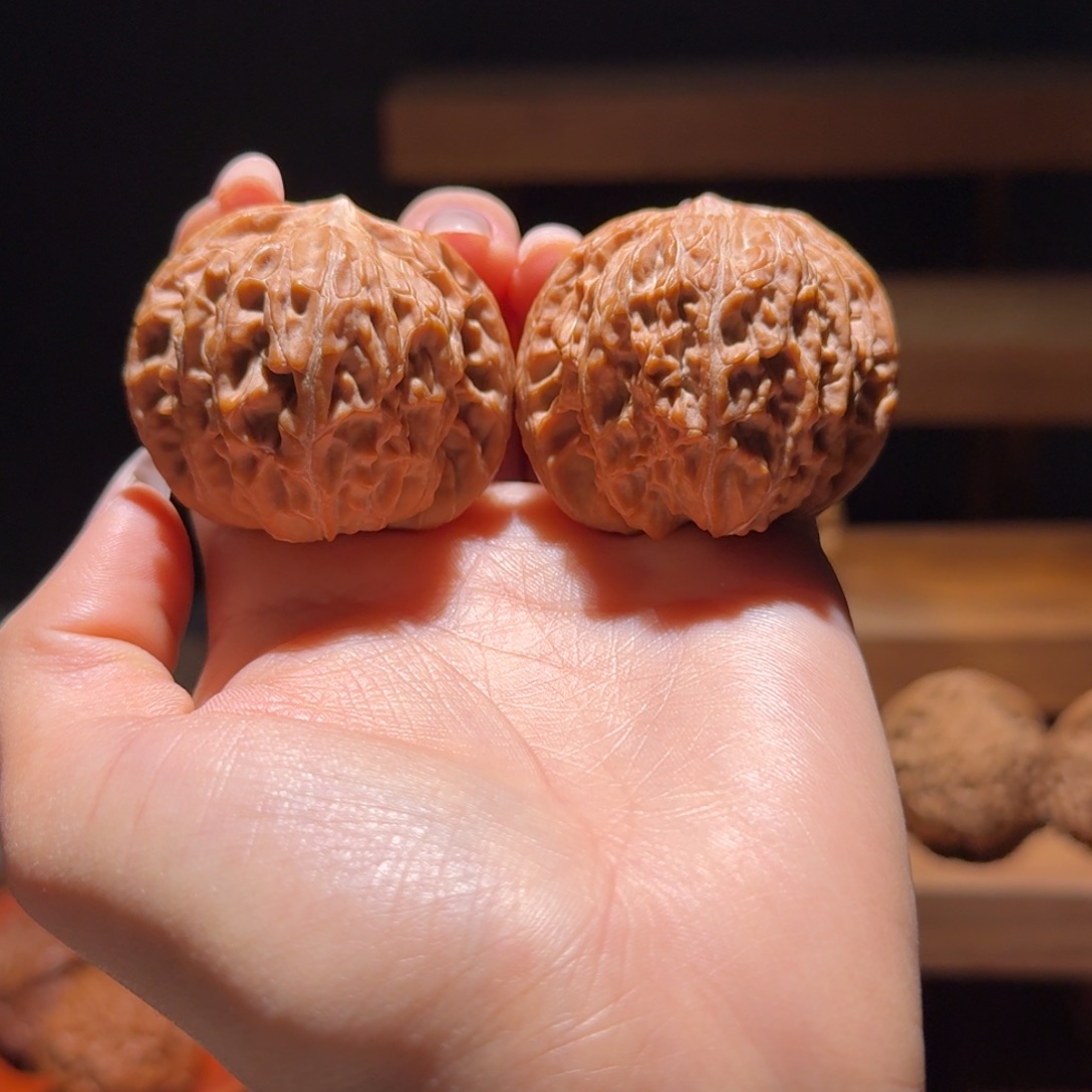 马***遥吊坠文玩核桃41正磨全品