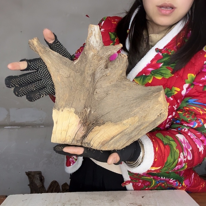 平***人木太行崖柏摆件摆件