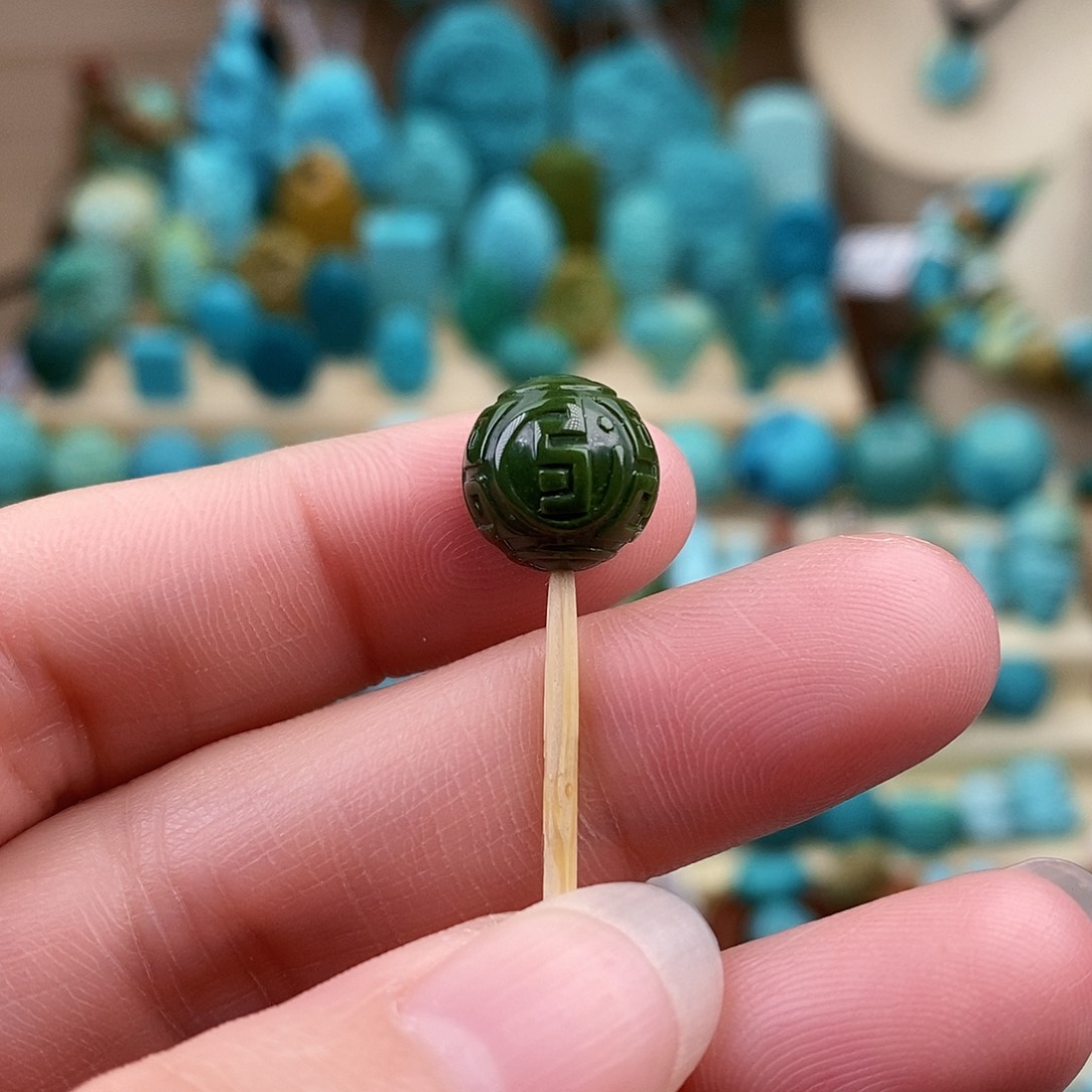 绿松石珠宝奇石未镶嵌