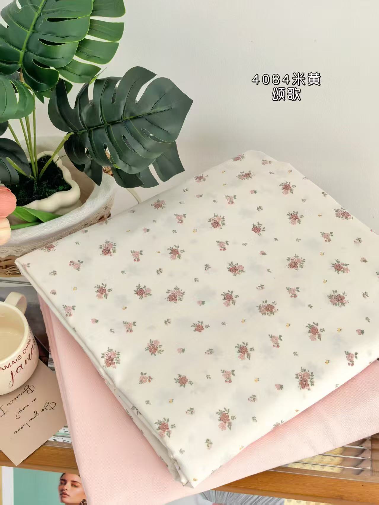 【秋冬裸睡神器】高克重厚实针织棉软绵绵磨毛天竺四件套提花床品