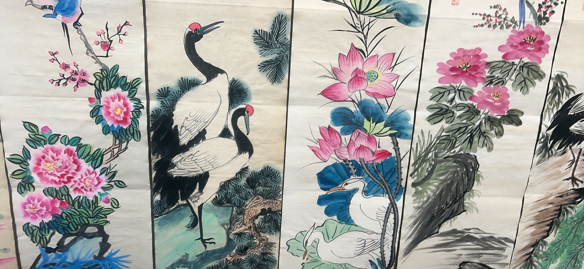 【樊竹】精品八条屏装饰画通用链接