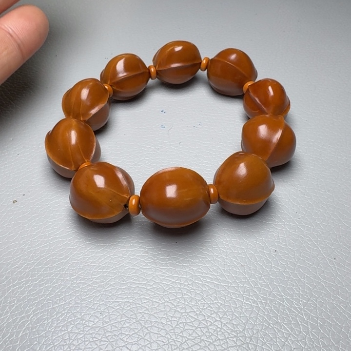 橄榄核手串玩**心橄榄核6666