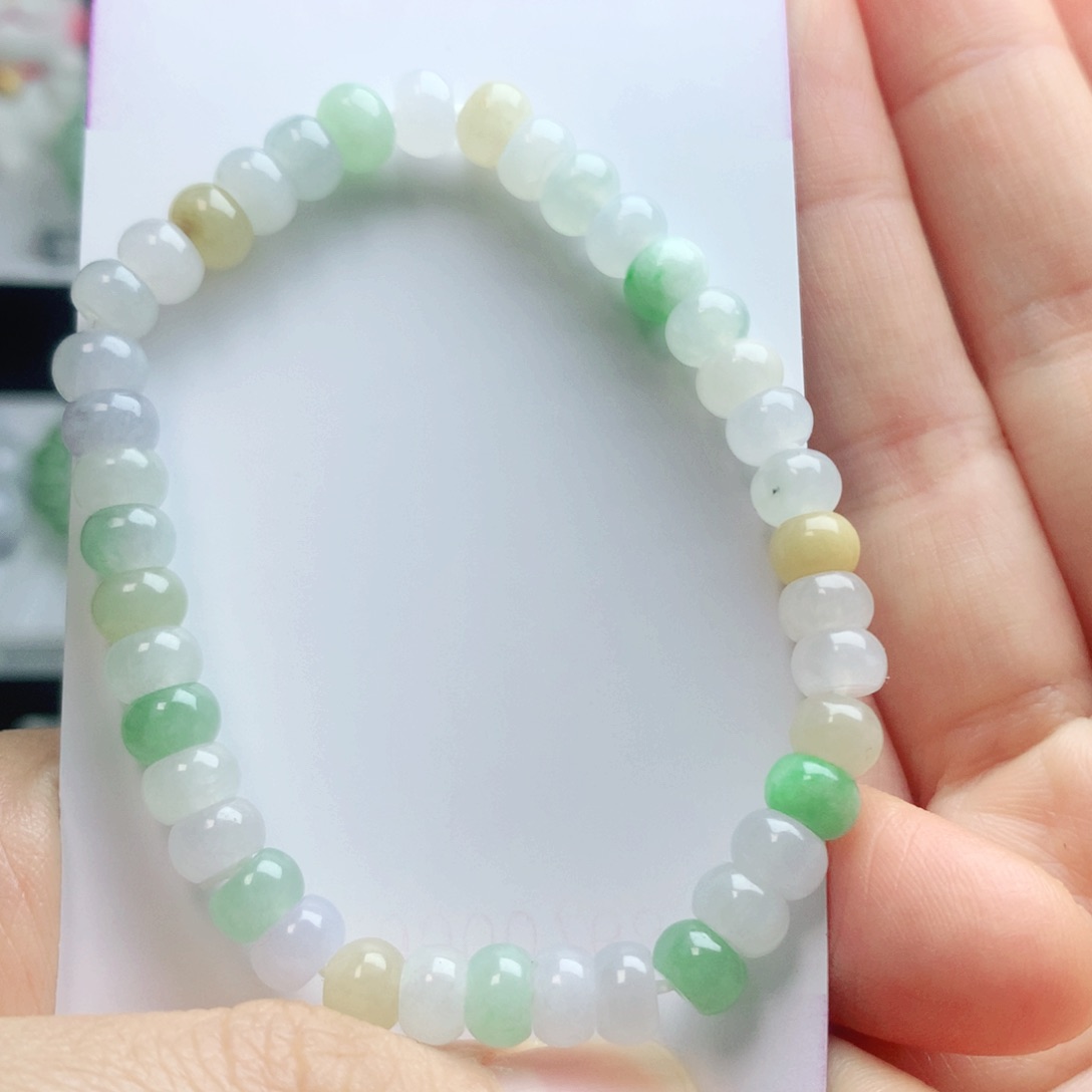 翡翠手链未镶嵌珠串