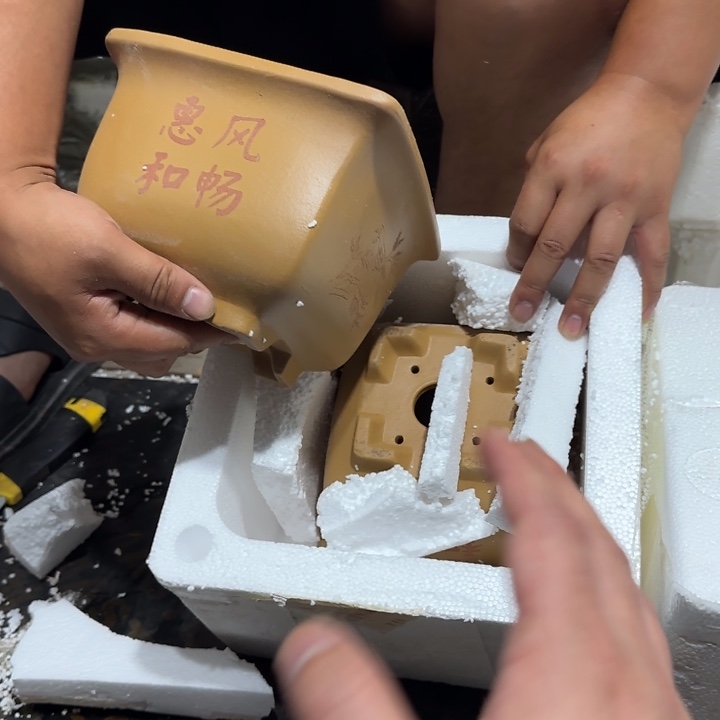 紫砂花盆口径为一