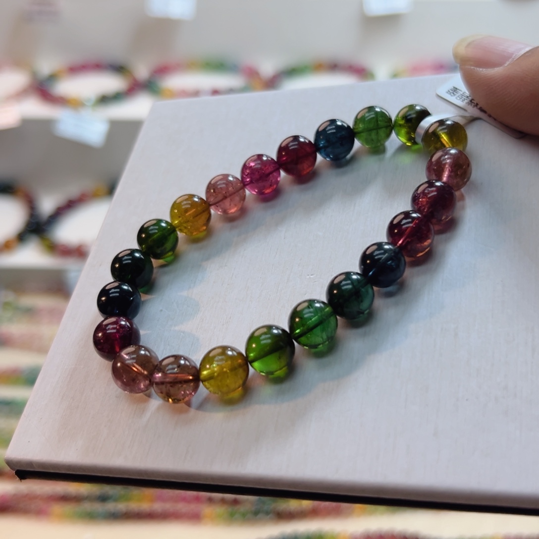 未镶嵌碧玺手链碧玺