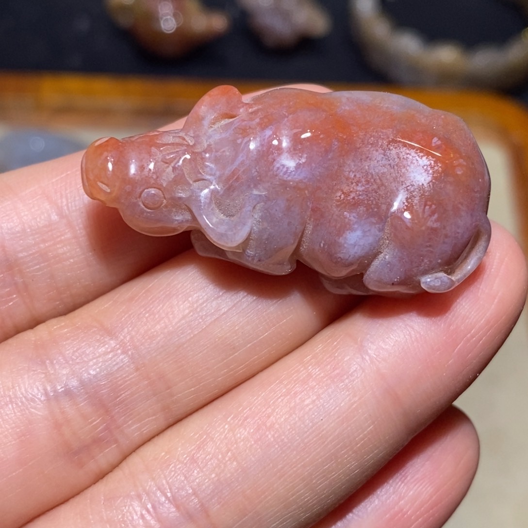 【闪购商品】硅化玉珊瑚玉未镶嵌