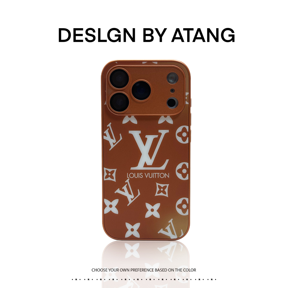 橙色适用苹果17手机壳iphone16promax奢华女神风14/15潮牌13防摔