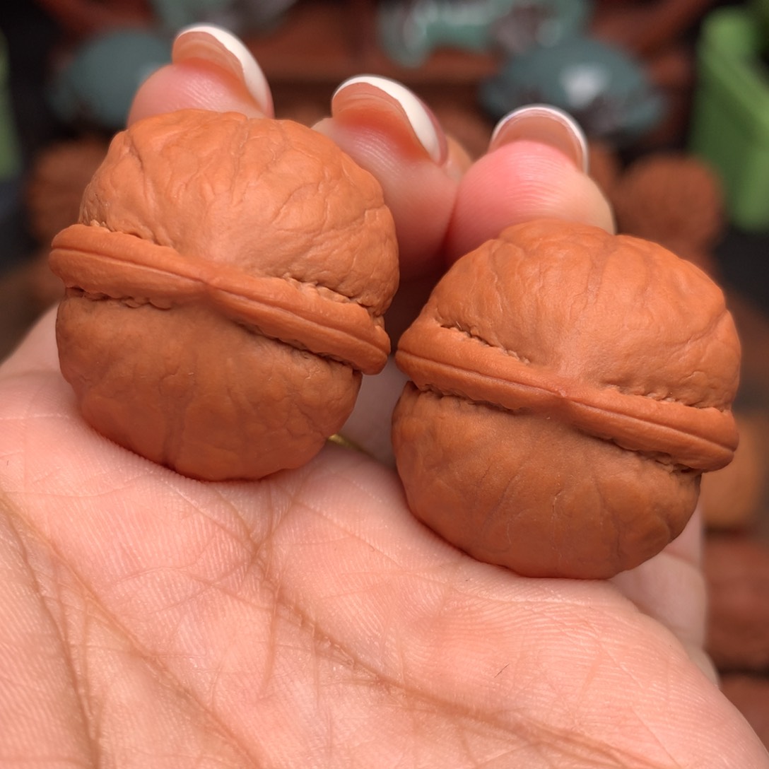 把件文玩核桃小苹果
