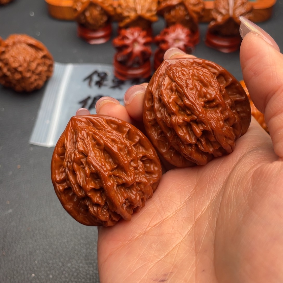 文玩核桃把件麦虎