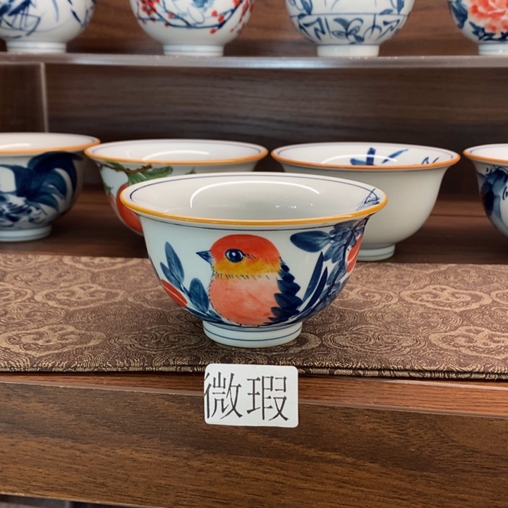 釉下老陶泥手工绘制