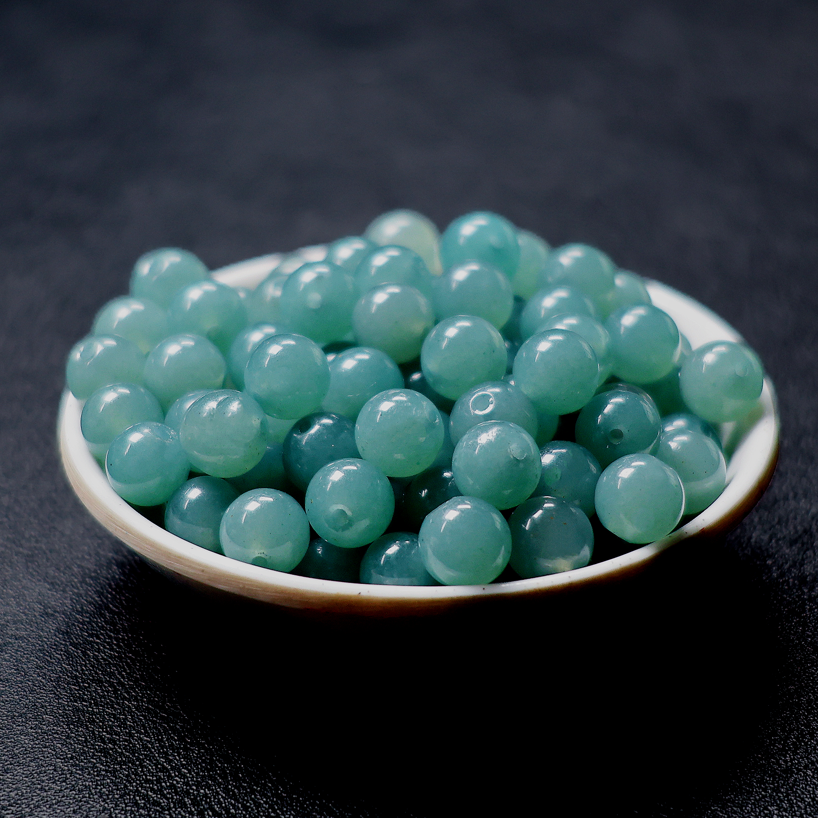 【散珠批发】W1485高冰蓝水8MM*30颗