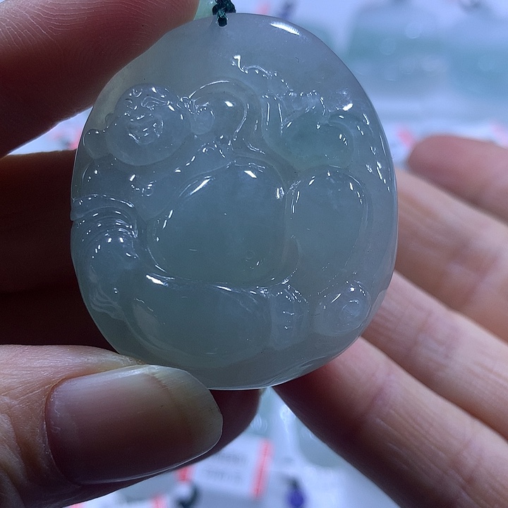 翡翠未镶嵌颈饰天然翡翠吊坠A货