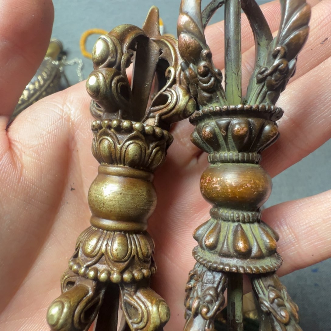 琉璃纯铜合金工艺品随机发货