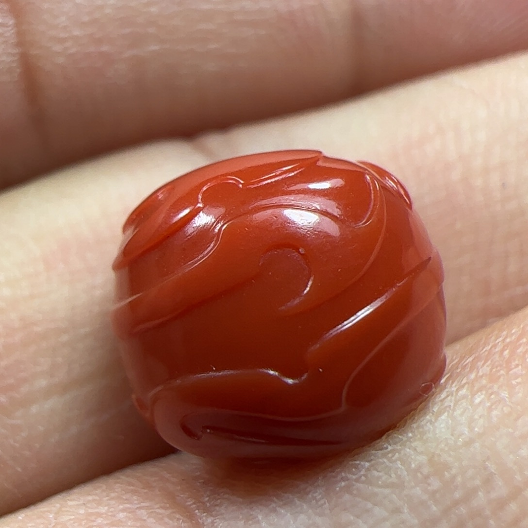 南红玛瑙珠子未镶嵌