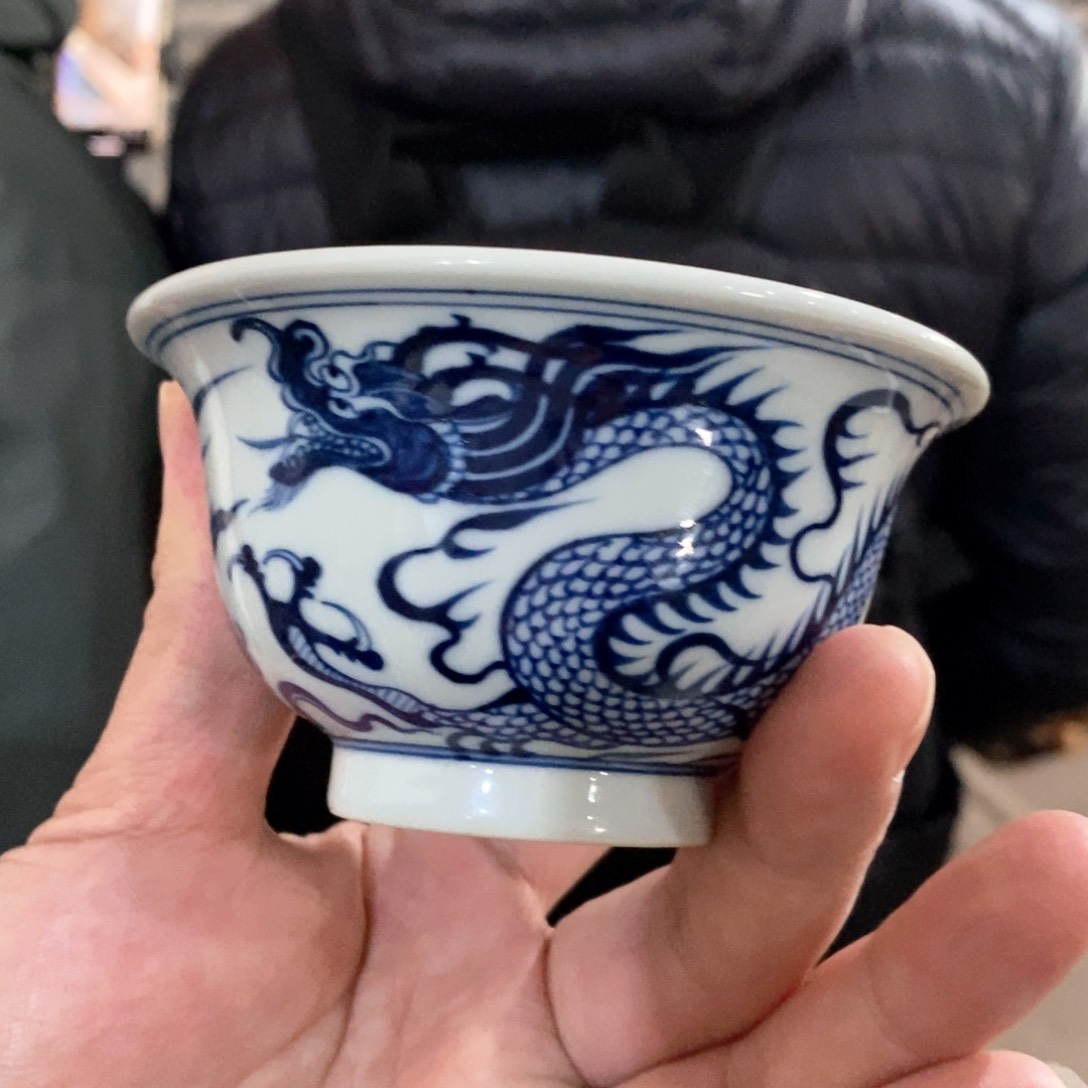 杯景德镇陶瓷手工手绘