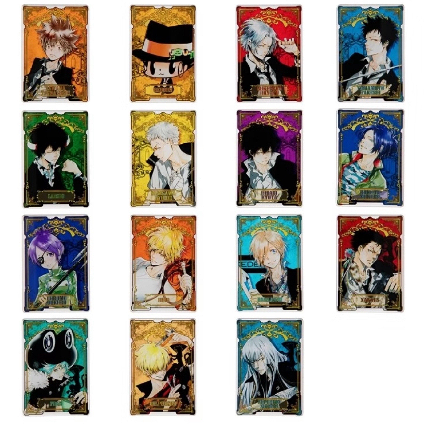 【壹谷】家庭教师Js亚克力数据卡/塔店毛皮大衣系列吧唧