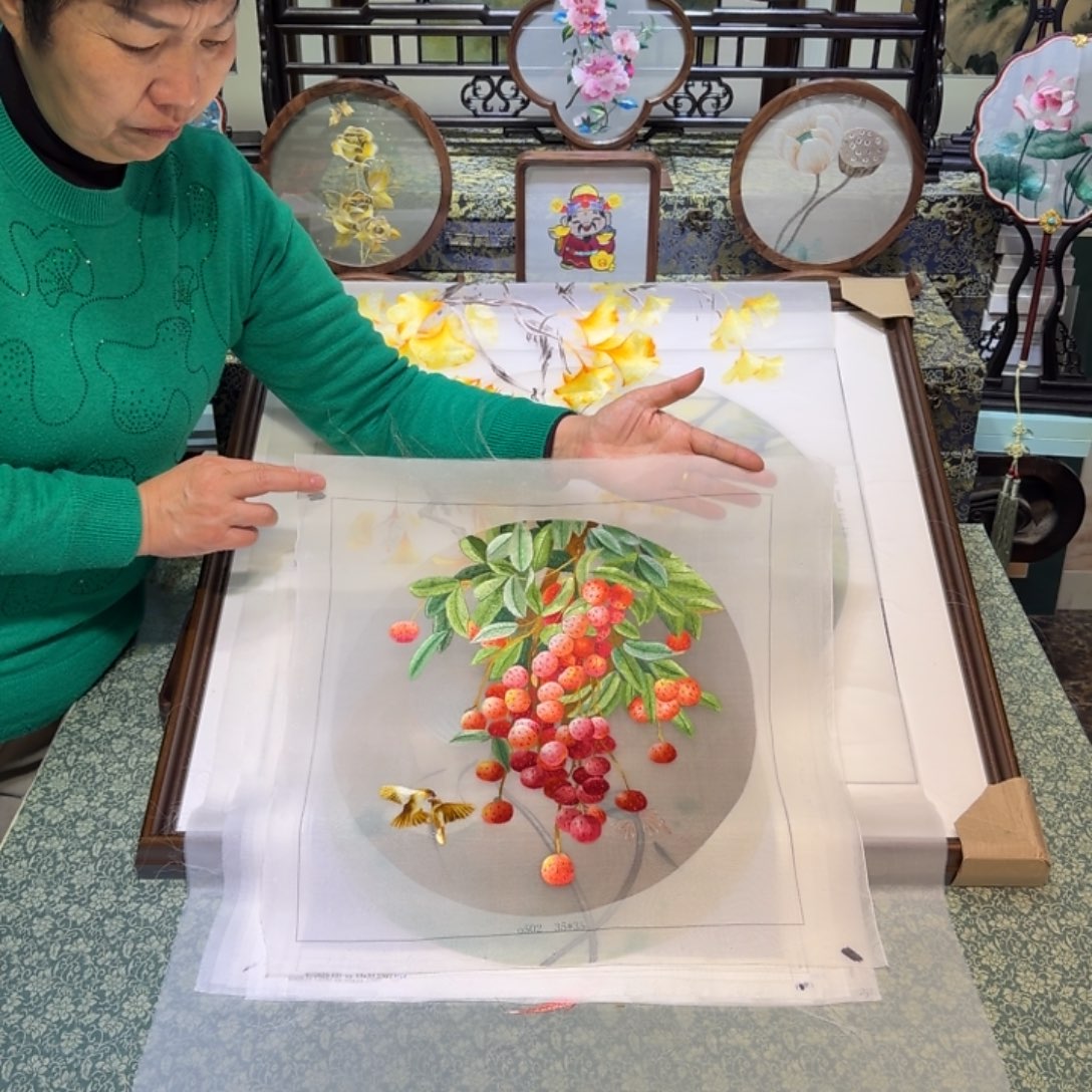 刺绣手工苏绣工艺