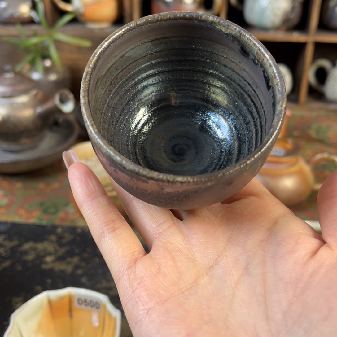 杯柴烧茶器主人杯杯